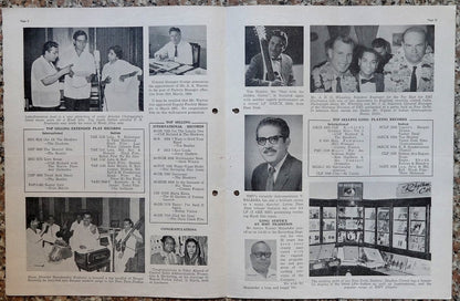 India THE VOICE April 1964 HMV Magazine - Nepali Singer DILMAYA