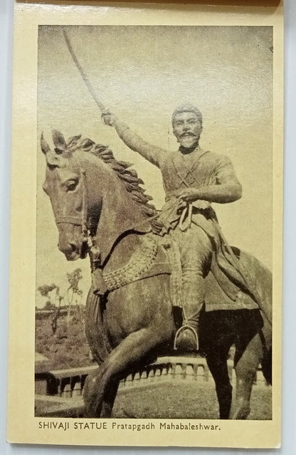 AOP India MAHABLESHWAR vintage booklet of 12 posrcards