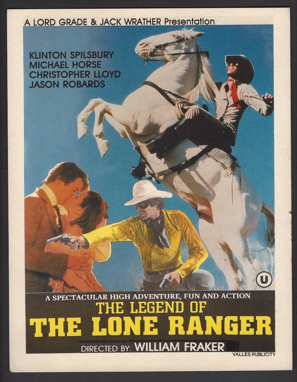 Hollywood Publicity cards for India – Western movies