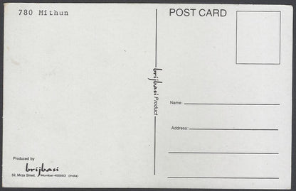 AOP India vintage Bollywood postcard MITHUN CHAKROBORTY