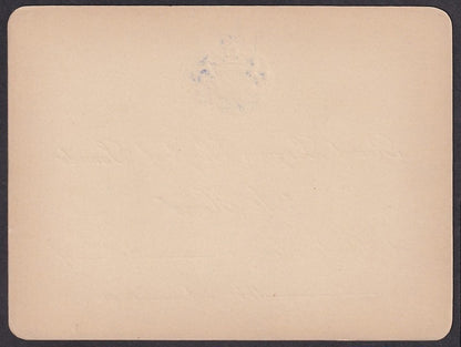 India RAWAL (RULER) OF SAMODE crested invitation card 1940s
