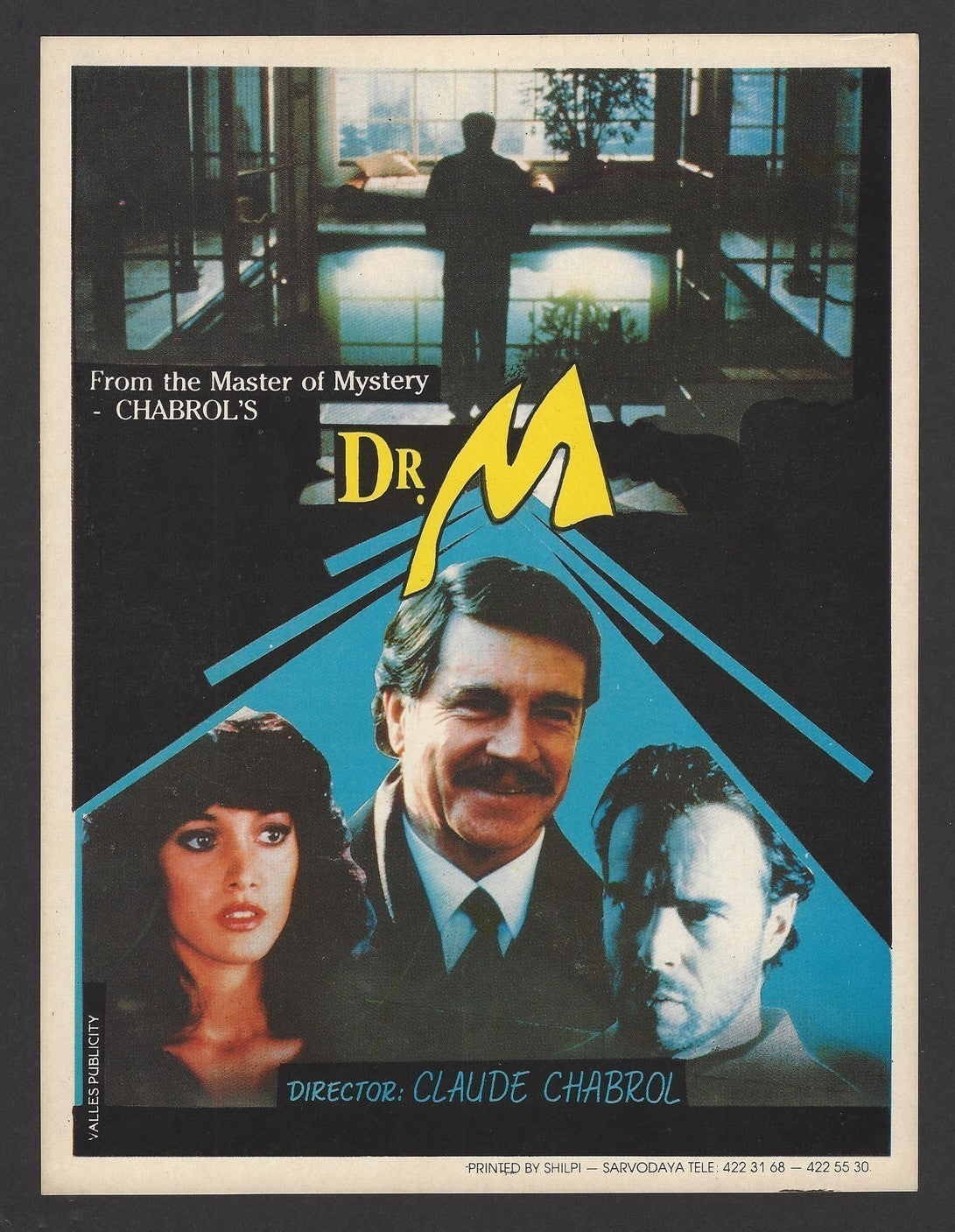 Hollywood Publicity cards for India – Suspense & Horror movies
