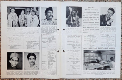 India THE VOICE January 1963 HMV Magazine - Naushad Ali's Son of India