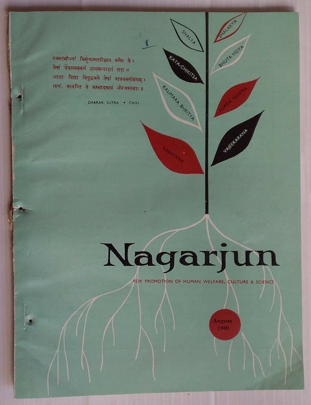 Nagarjun – An English monthly of Indian Ayurvedic Medicine 1959 (7 issues)
