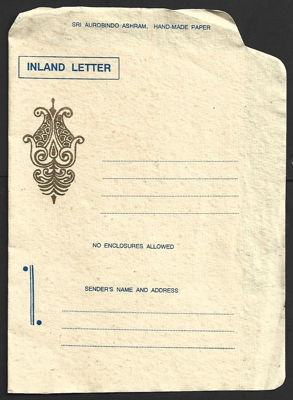 AOP India Sri Aurobindo Ashram vintage stationery (10)