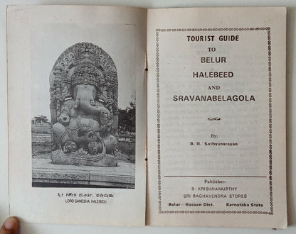 AOP India 1991 Belur Halebid Shravanabelagola Tourist Guide Booklet