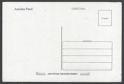 AOP India vintage Bollywood postcard AMISHA PATEL