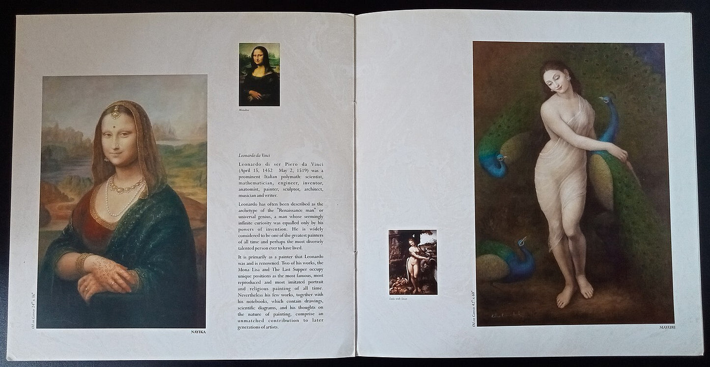 (AOP) A TRIBUTE TO THE MASTERS Mona Lisa & other classics with Indian faces