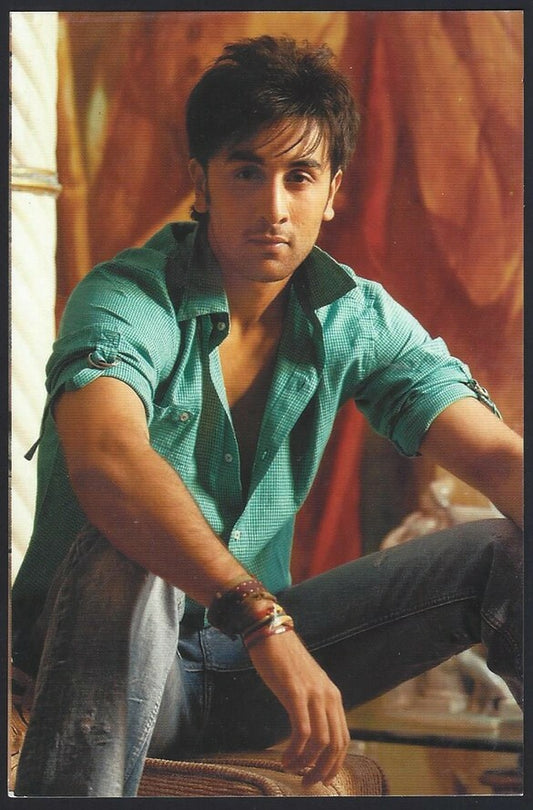 AOP India Bollywood RANBIR KAPOOR vintage postcard 