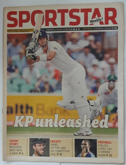 India Sportstar 2006-10 CRICKET cover issues 10” X 13” (5)