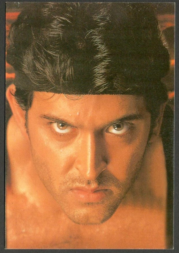 AOP India Bollywood vintage postcard HRITHIK ROSHAN