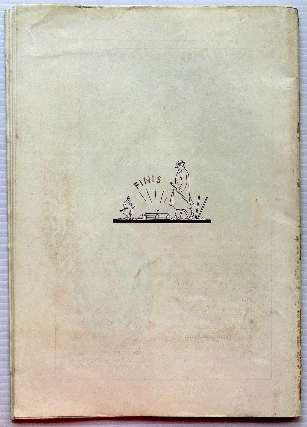 India CRICKET 1932 Tour of England illustrated souvenir 48pgs no cover