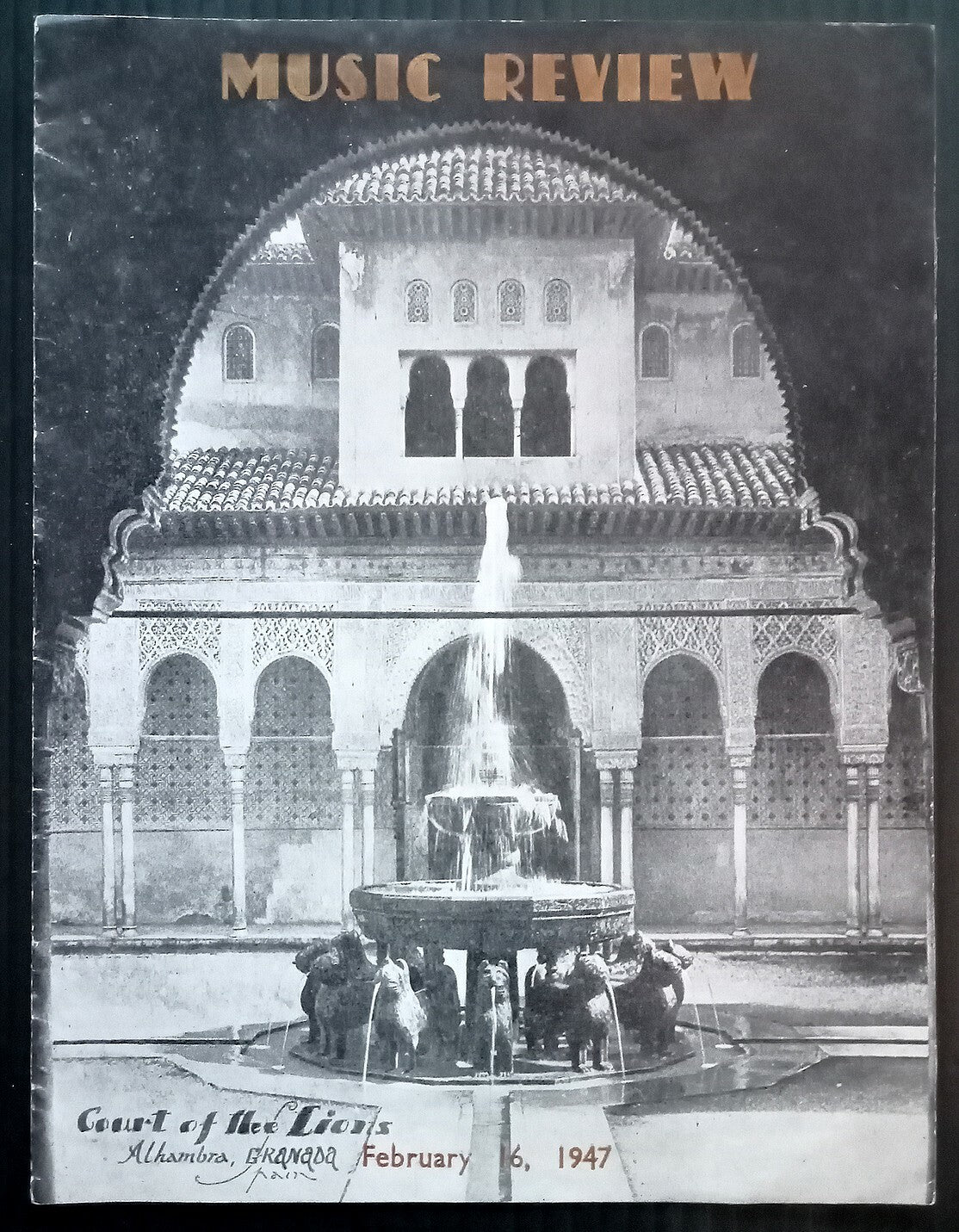 AOP India MUSIC REVIEW Febraury 16, 1947