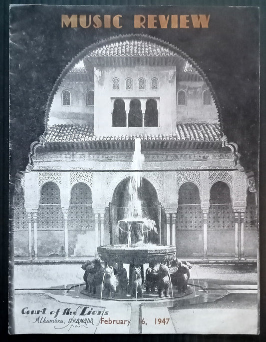 AOP India MUSIC REVIEW Febraury 16, 1947