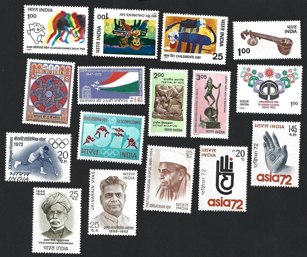 India Post Independence (post 1947) MNH selection