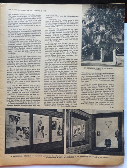 India Illustrated Weekly of India 1966 The Significance of Gandhi