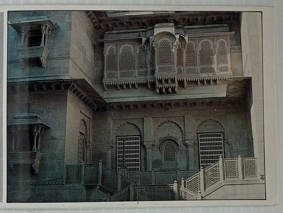 AOP India BIKANER booklet of 10 postcards