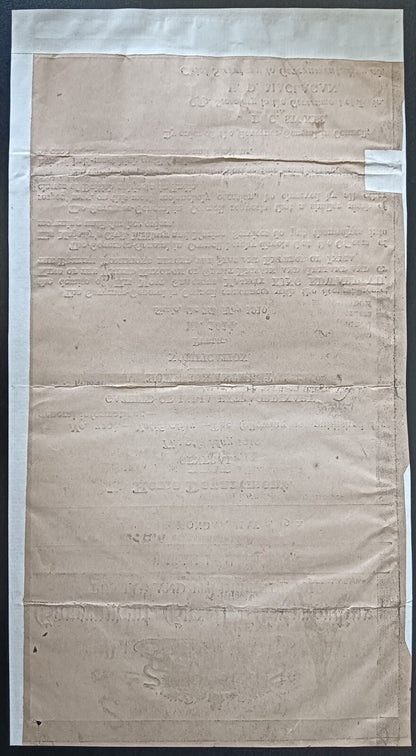 India 1910 black bordered Gazette notifying the death of King Edward VII