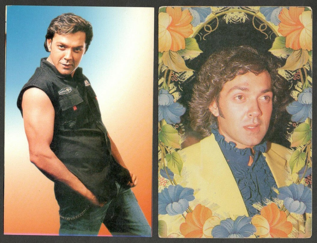 India Bollywood vintage postcards BOBBY DEOL (5)