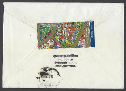 AOP Australia THURSDAY ISLAND 1992 cover to India