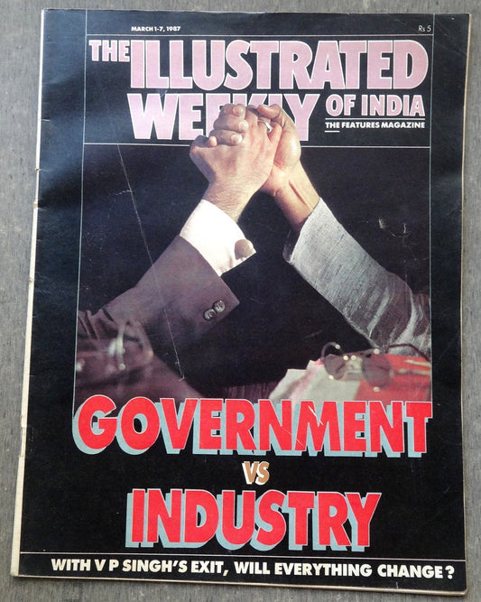 The Illustrated of India 1 March 1987 Government VS Industry