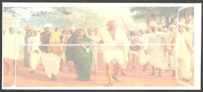 AOP India 2021 Gandhi Mahotsav special cover with label