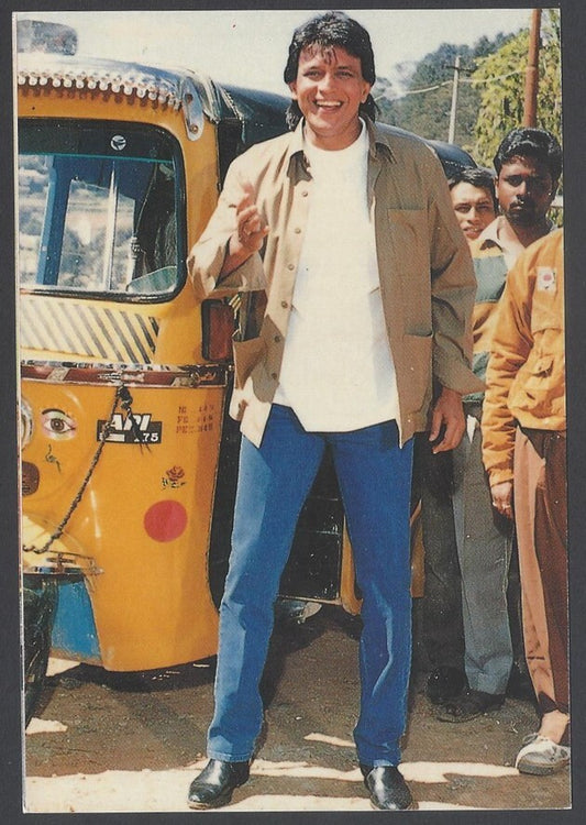 AOP India Bollywood vintage postcard - Mithun Chakraborty