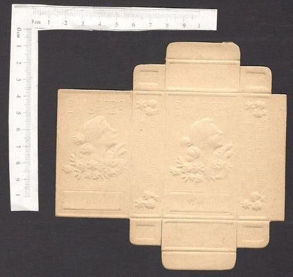 India vintage Embossed Perfume Box
