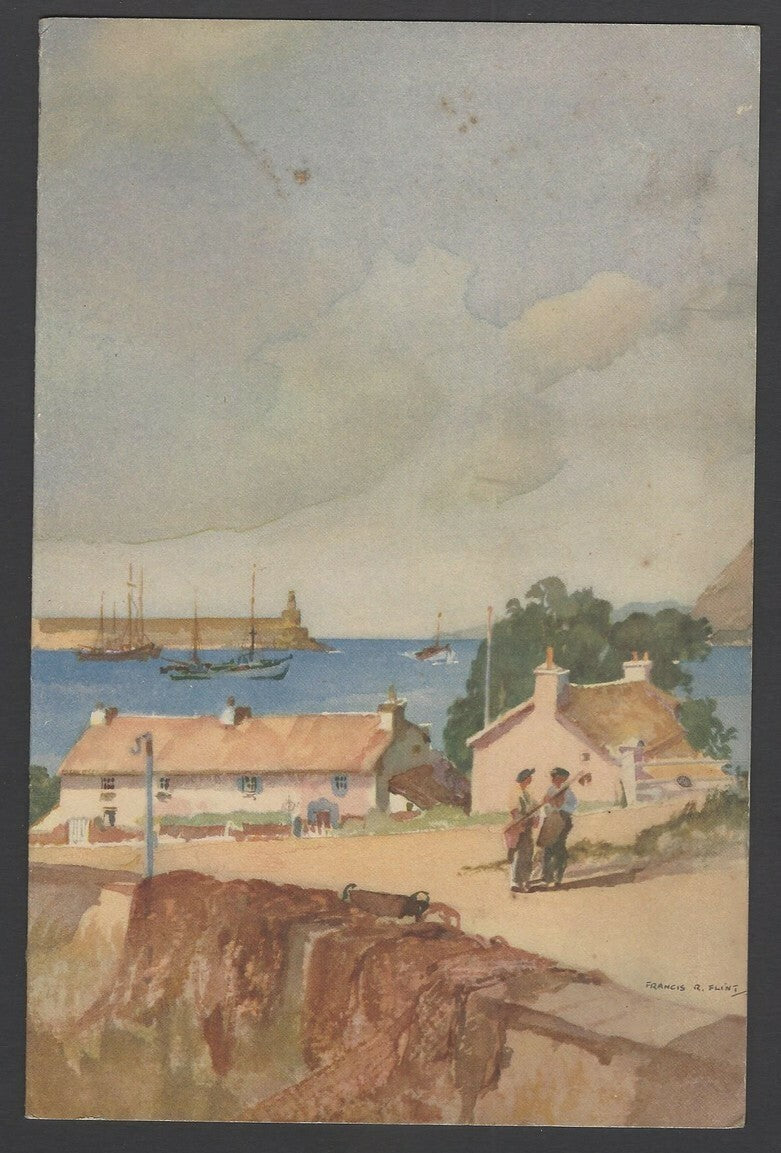B.I. British India Line Small Harbours of Great Britain menu cards (3)