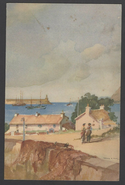 B.I. British India Line Small Harbours of Great Britain menu cards (3)