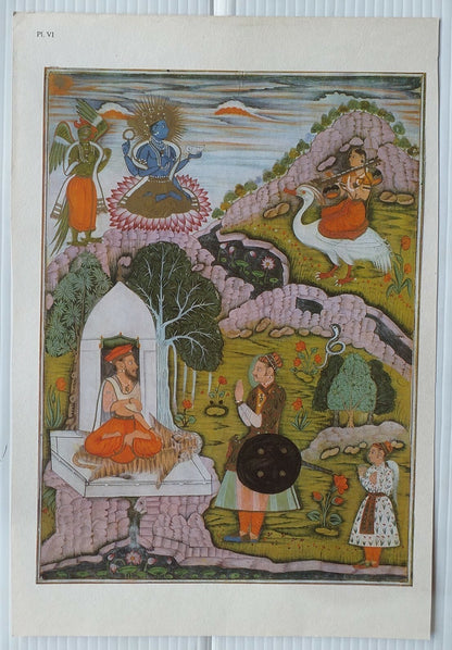 India – A Portofolio of 6 Mughal prints