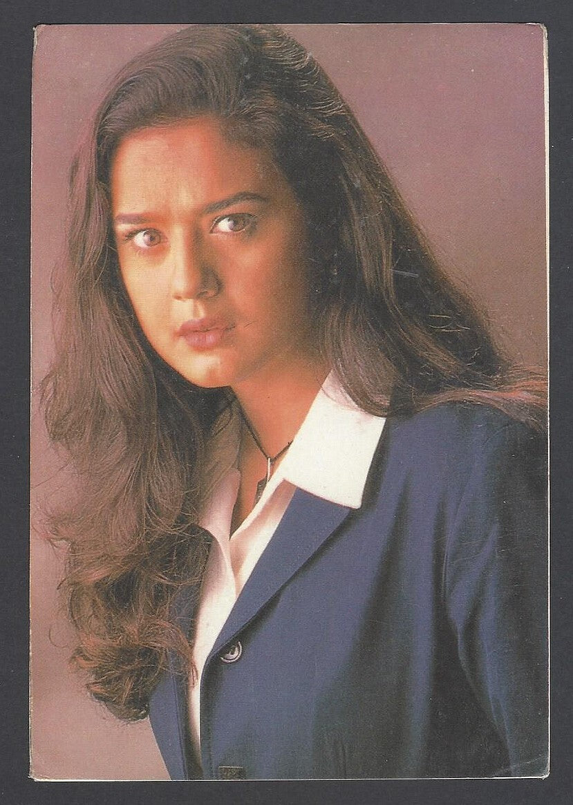 AOP India vintage Bollywood postcard PREITY ZINTA