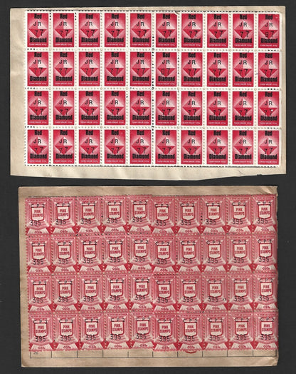India 259 vintage discount stamps on 3 pages