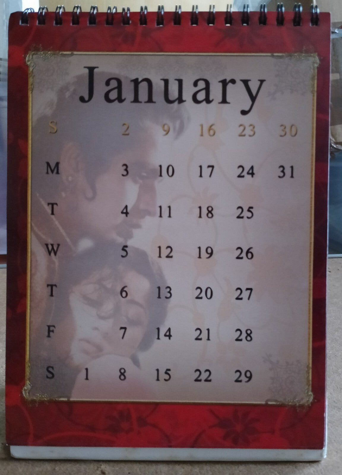India Bollywood 2005 Mughal-e-Azam Calendar 6.5" x 8"