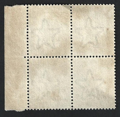 India Nabha State QV 1885-1900 4a block of 4 used. SG 23 £28