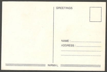 AOP India Bollywood vintage postcard DIA MIRZA