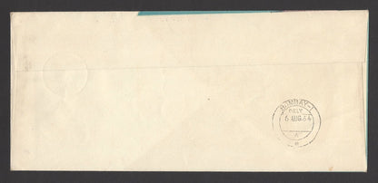 Fiji 1962 Nandi – Bombay & Bombay – Nandi Air India First Flight covers (2)