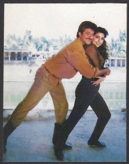 AOP2 India Bollywood 1997 Pocket Calendar - JUHI CHAWLA & ANIL KAPOOR