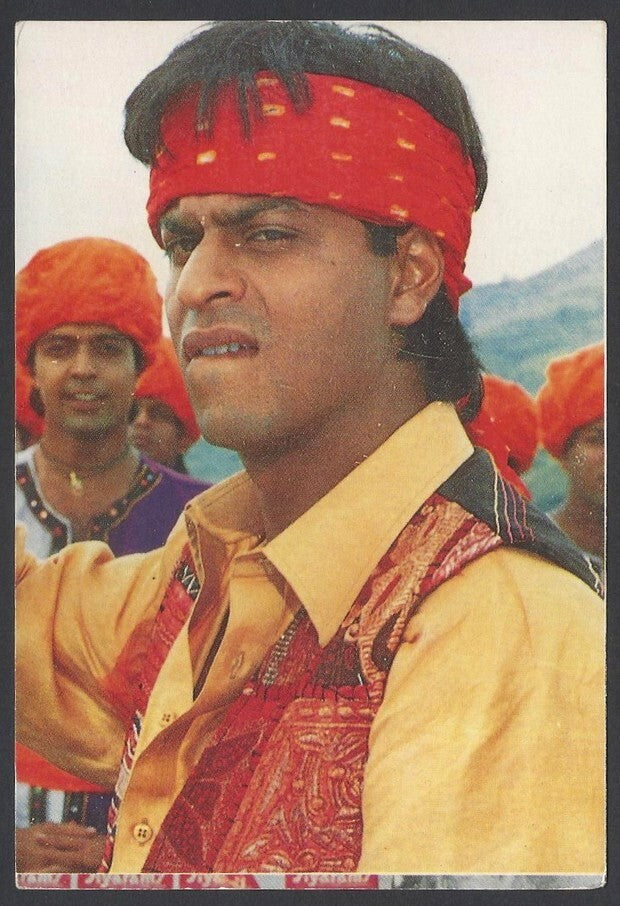 AOP India Bollywood vintage postcard - SHAH RUKH KHAN