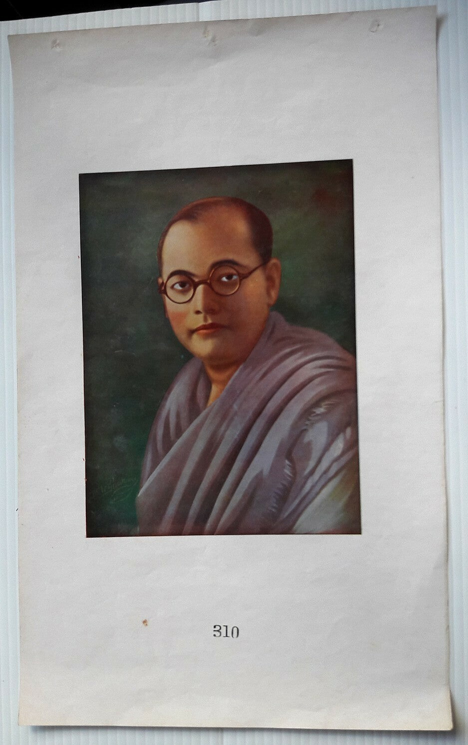 India Subash Chandra Bose vintage poster 11’x18’