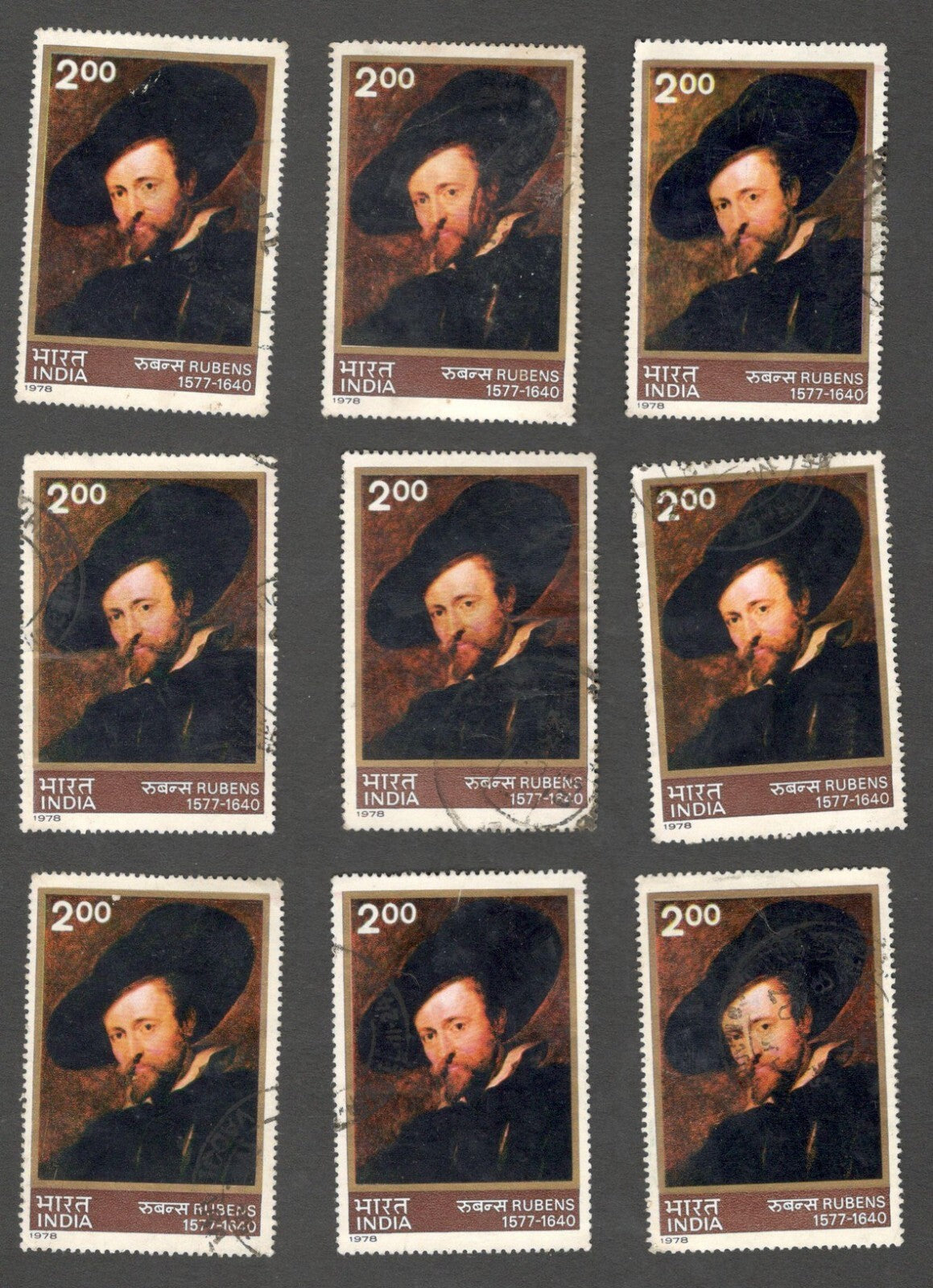 AOP India used commemoratives x 214