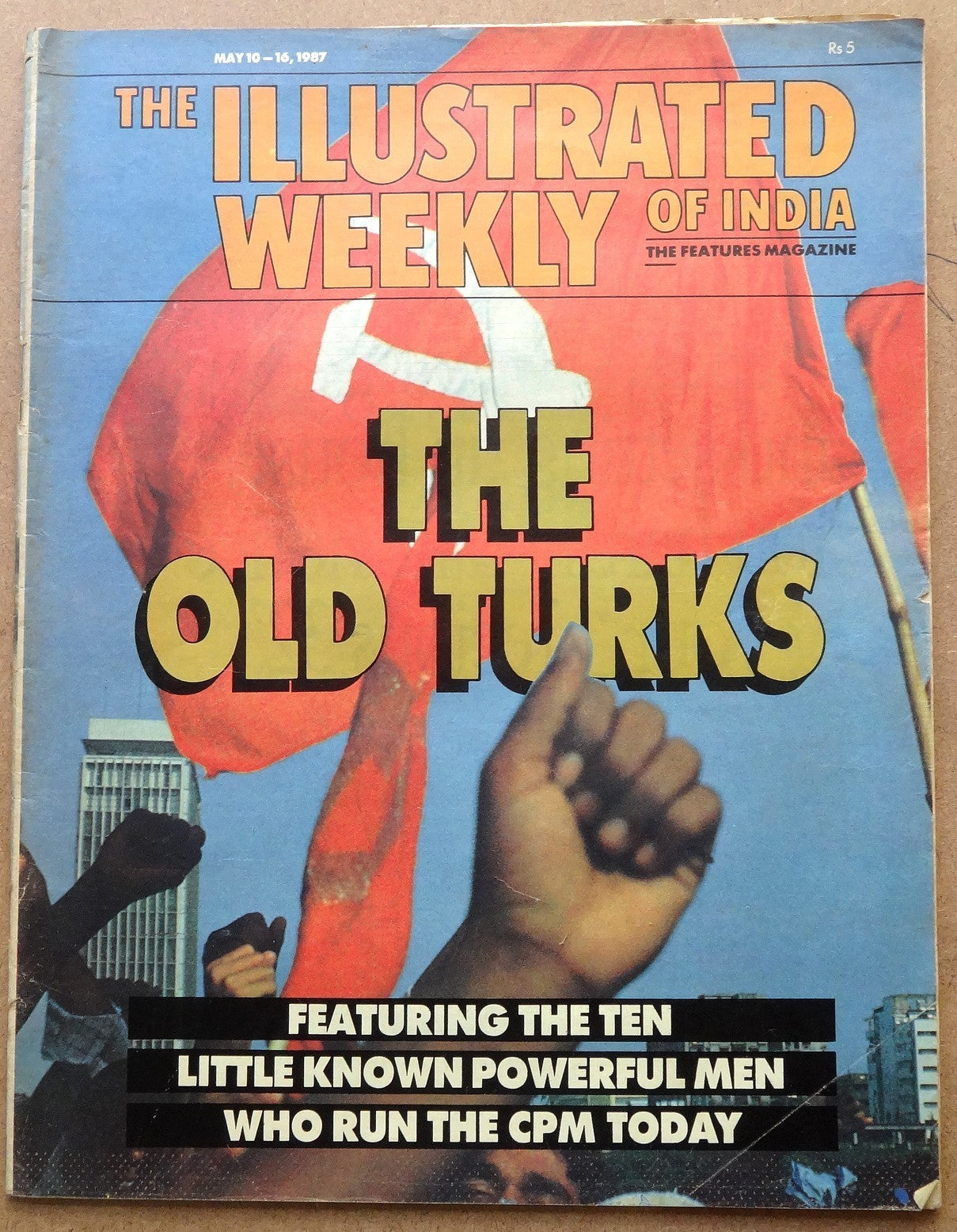 The Illustrated Weekly of India 10 May 1987 The old Turks