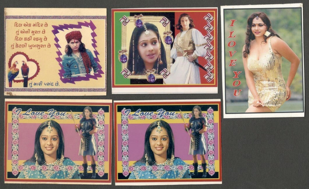 AOP India Bollywood pocket cards (20)