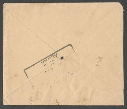 AOPIMT India 1946 Express Delivery cover canc dc MEERUT / MAIL