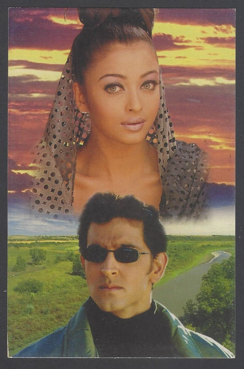 AOP India vintage Bollywood postcard AISHWARYA RAI
