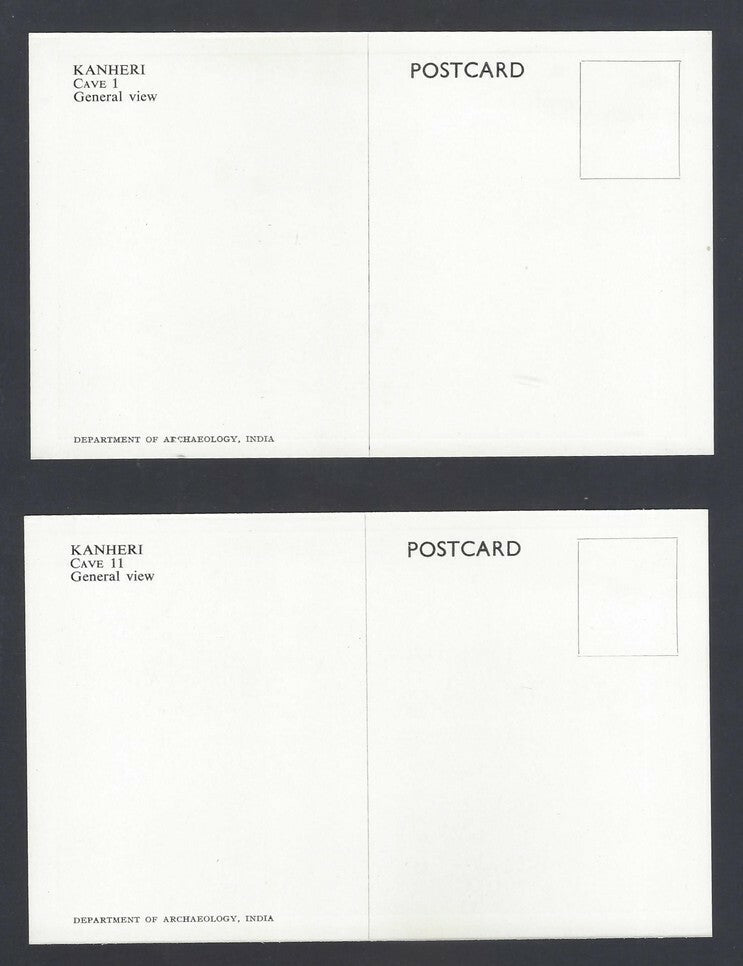 AOP India KANHERI CAVES set of 15 vintage postcards