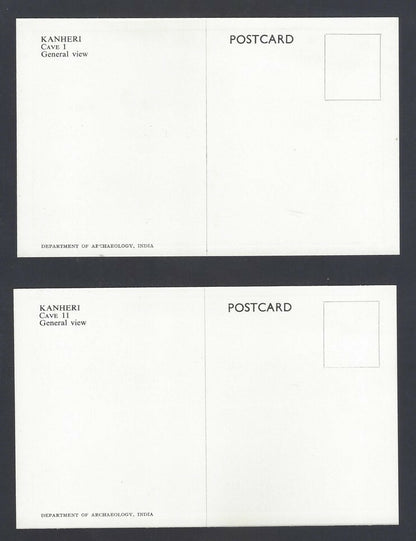 AOP India KANHERI CAVES set of 15 vintage postcards