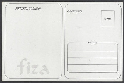 AOP India Bollywood vintage postcard AJAY DEVGAN