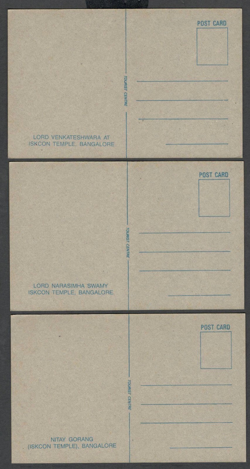 (AOP) India vintage postcards BANGALORE (9)