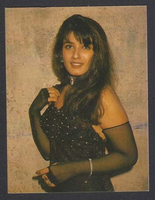 AOP Bollywood India promotional pocket calendar 1996-1997 RAVEENA TANDON